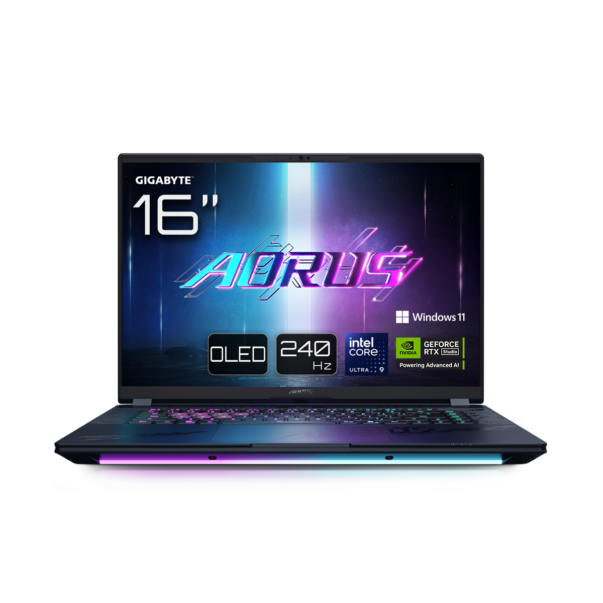 GIGABYTE AORUS MASTER 16 BZHC6DEE65SP - 16" QHD+ OLED 240 Hz Display, Intel Core Ultra 9 275HX, 32GB RAM, 2TB SSD, NVIDIA GeForc