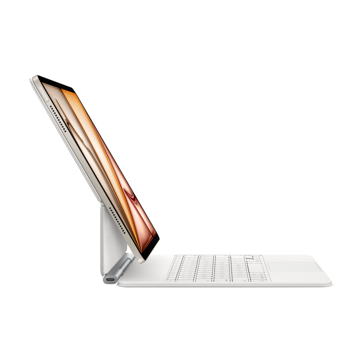 Apple Magic Keyboard iPad Air 13 M3/M4 weiß deutsch
