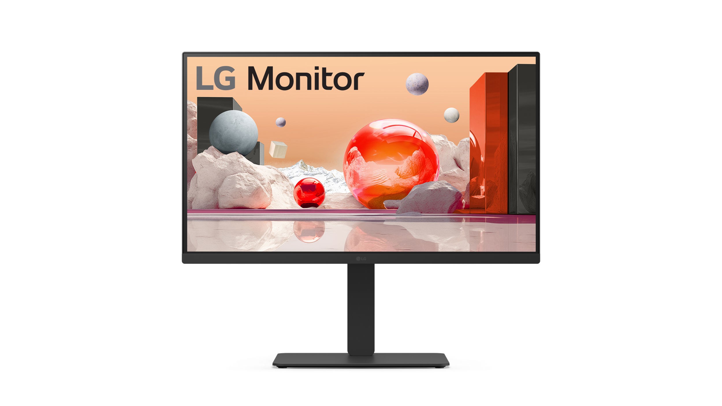 LG 27BA65QB-B - IPS QHD Panel, Höhenverstellbar 65W Ladeleistung, KVM-Switch, Daisy-Chain