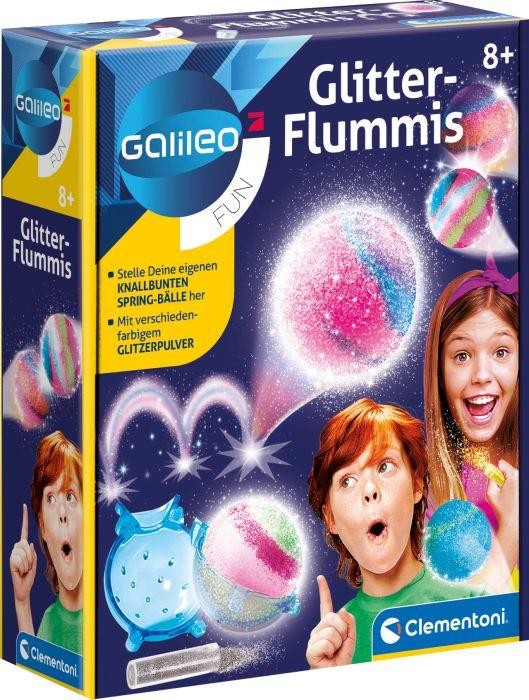 Galileo Glitter-Flummis