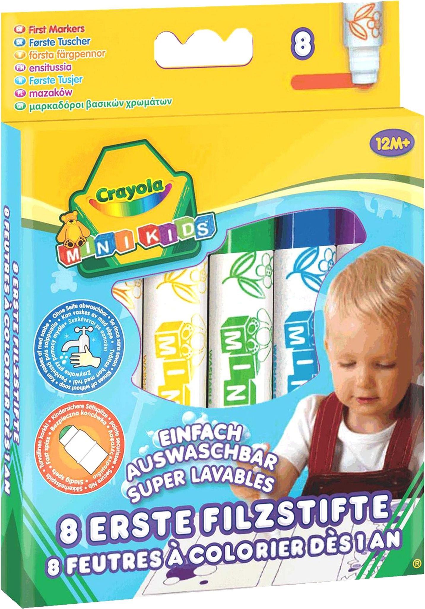 Crayola Mini Kids Filzstifte 8Stck