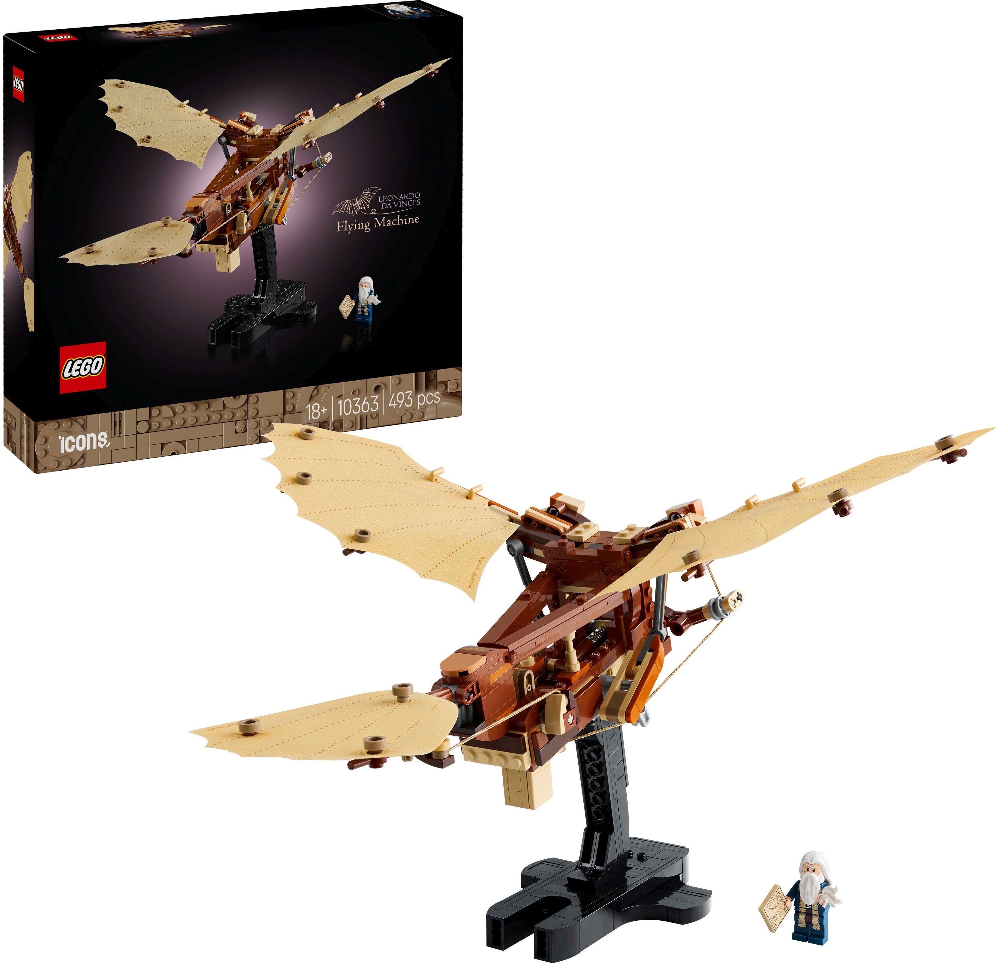 LEGO® Icons Leonardo da Vincis Fluggerät