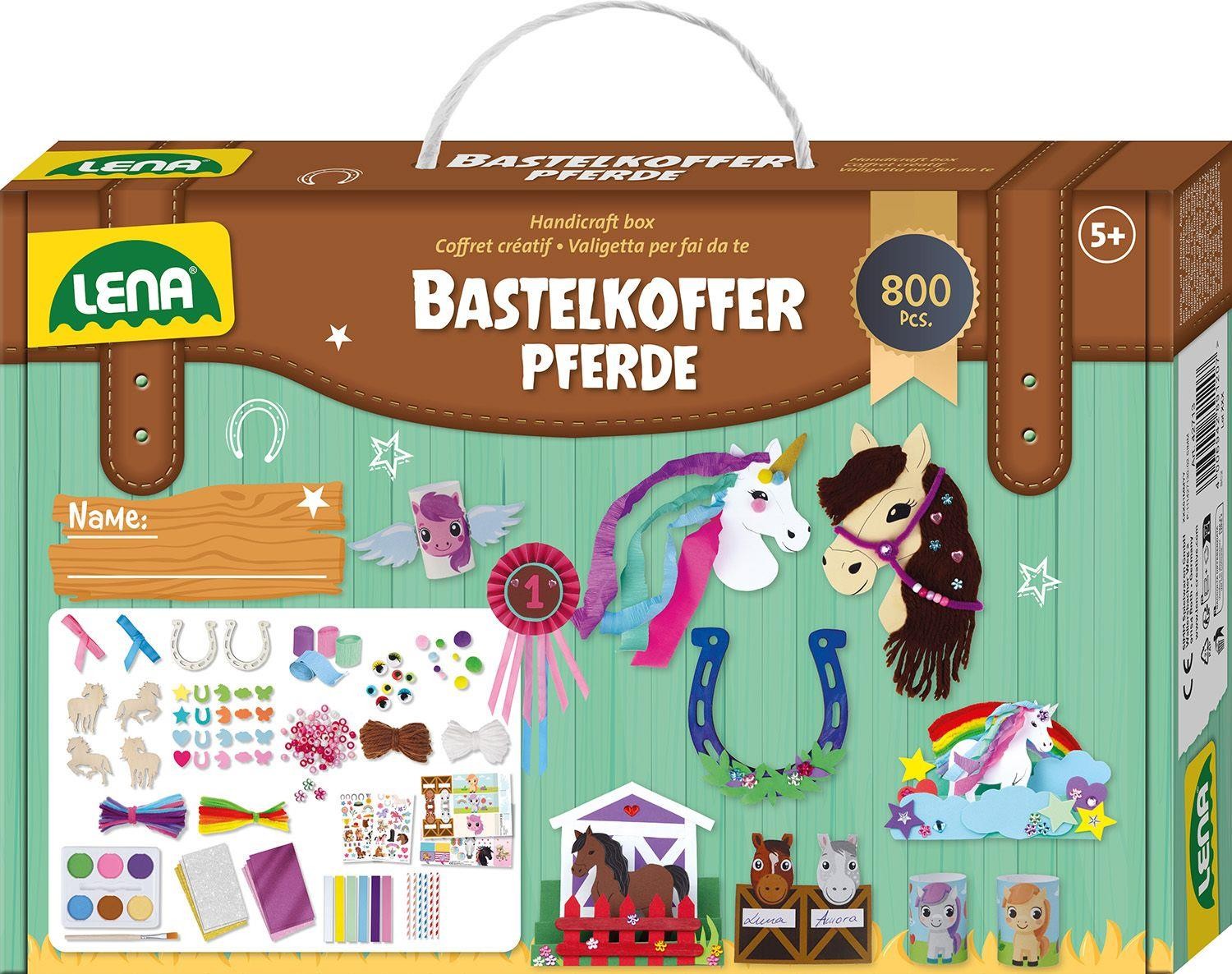 Bastelkoffer Pferde, Premium