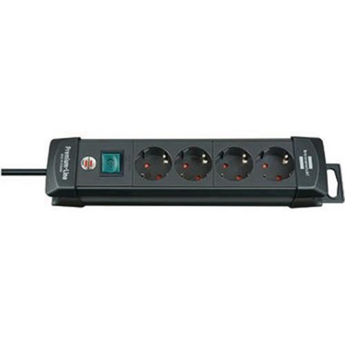 brennenstuhl Steckdosenleiste Premium-Line 1951140100 4fach sw