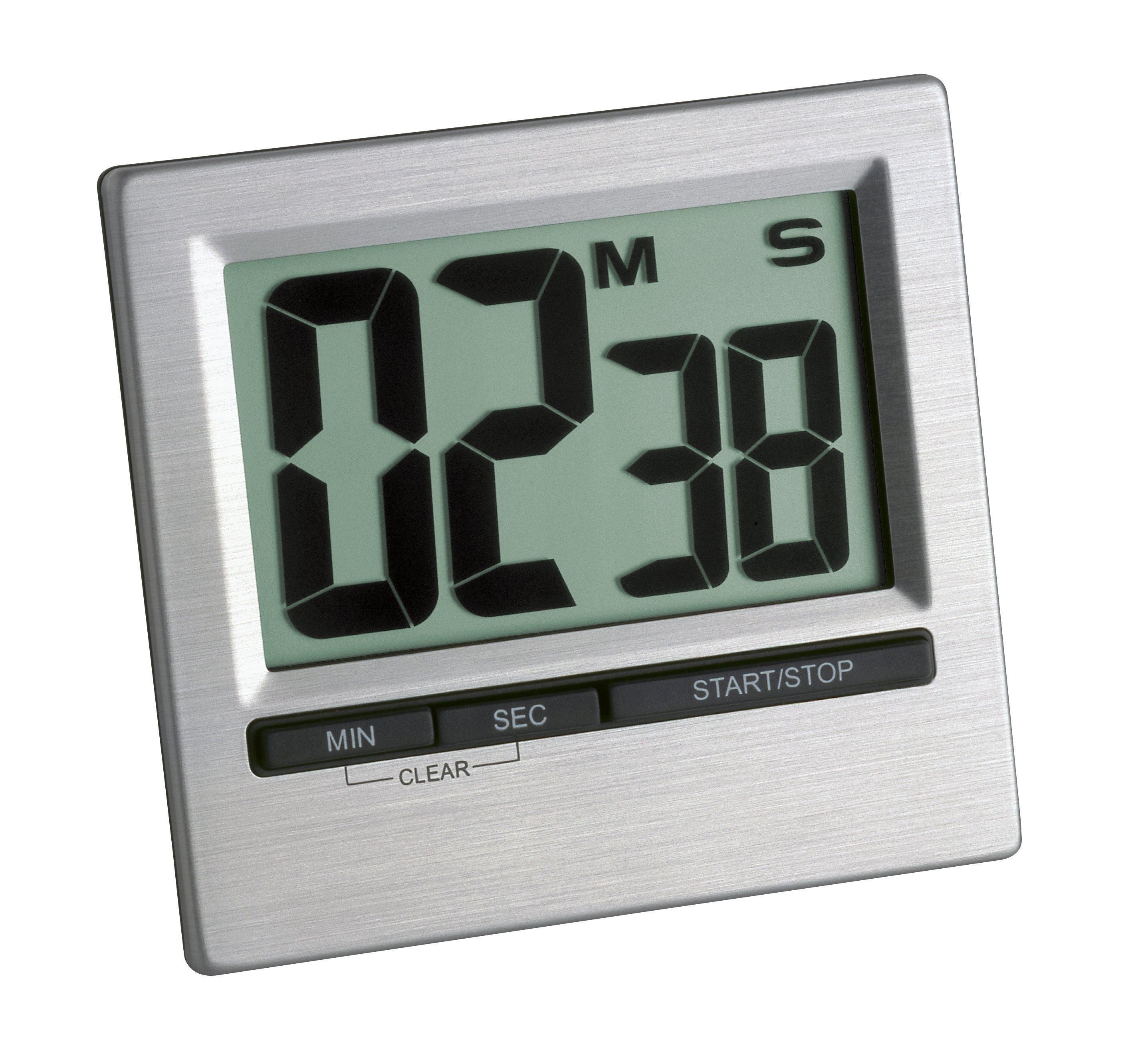 TFA-DOSTMANN Timer Digital, Magnet inkl. 1 x Batterie 1,5 V AAA