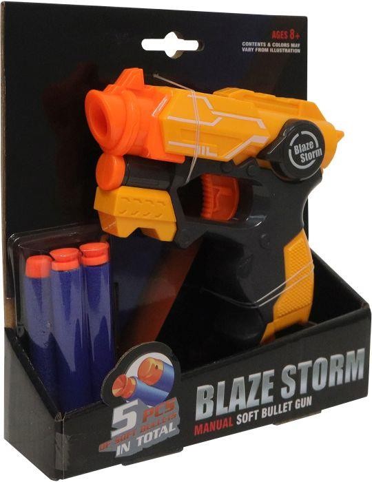Schaumstoff Blaster inkl. 5 Darts