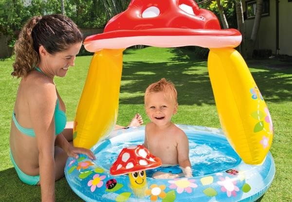 Baby Pool Pilz, ca. 102x89cm