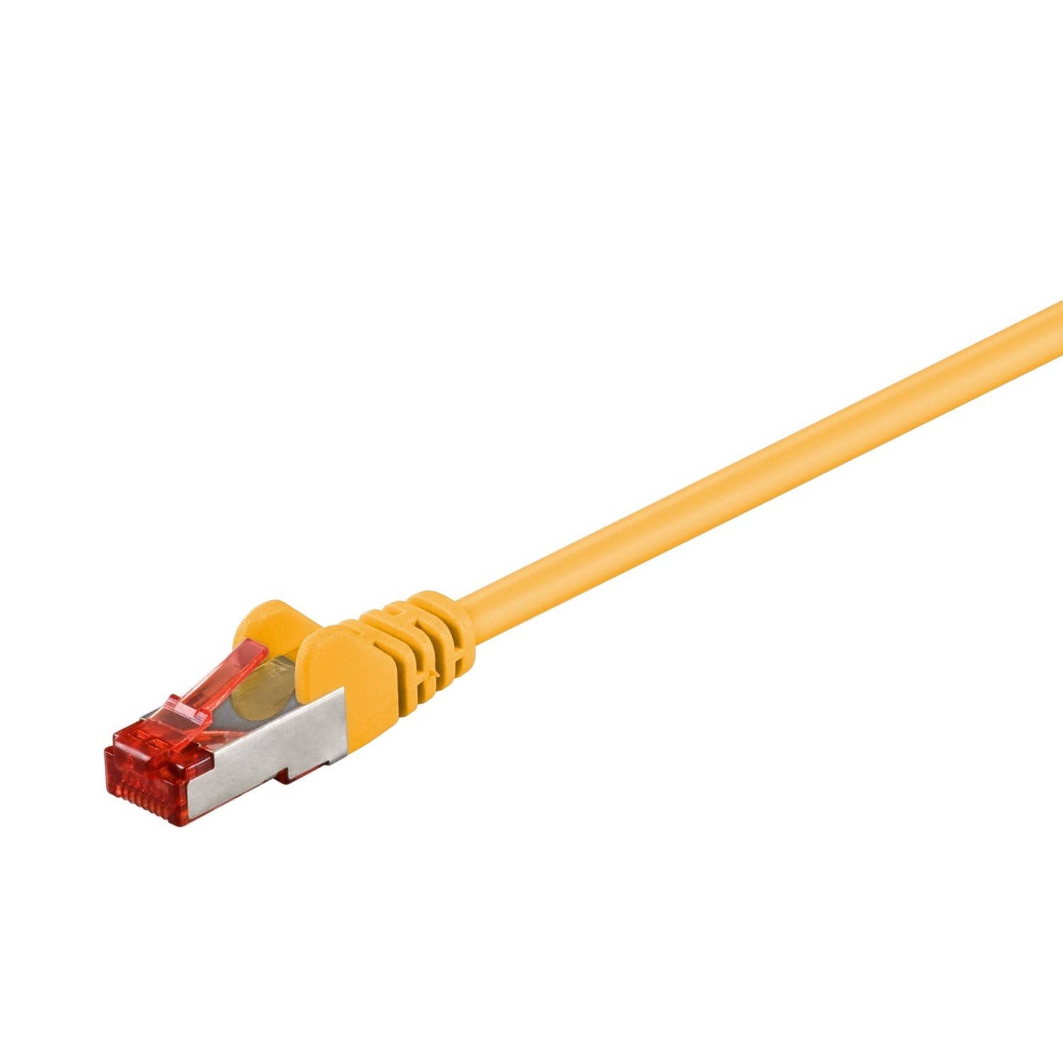 Goobay 1m CAT 6 Patchkabel, S/FTP (PiMF), Gelb