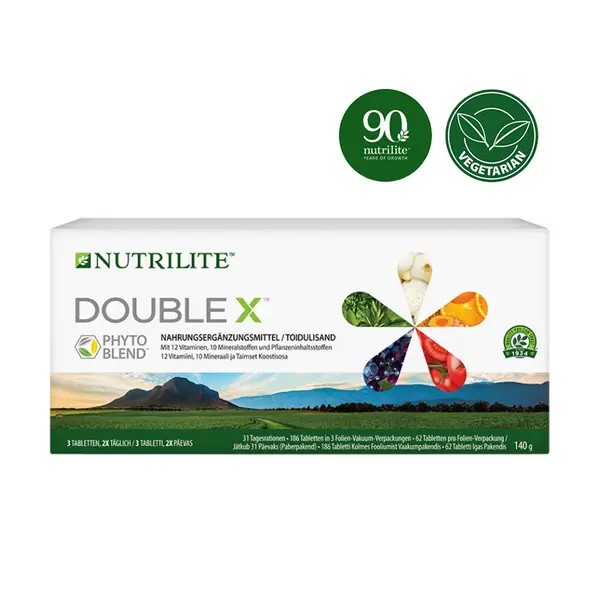 Nutrilite™ Box Multivitamin / Multimineralstoff / Pflanzennährstoff DOUBLE X™