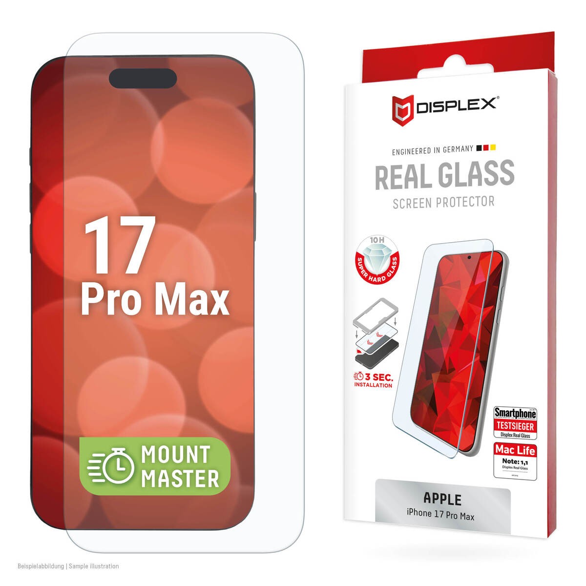 DISPLEX Real Glass MM Apple iPhone 17 Pro Max