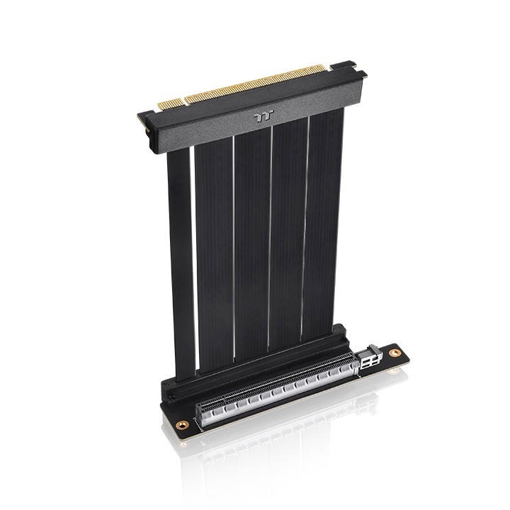 Thermaltake PCIe 4.0 Riser Cable Dual 90° - 130mm