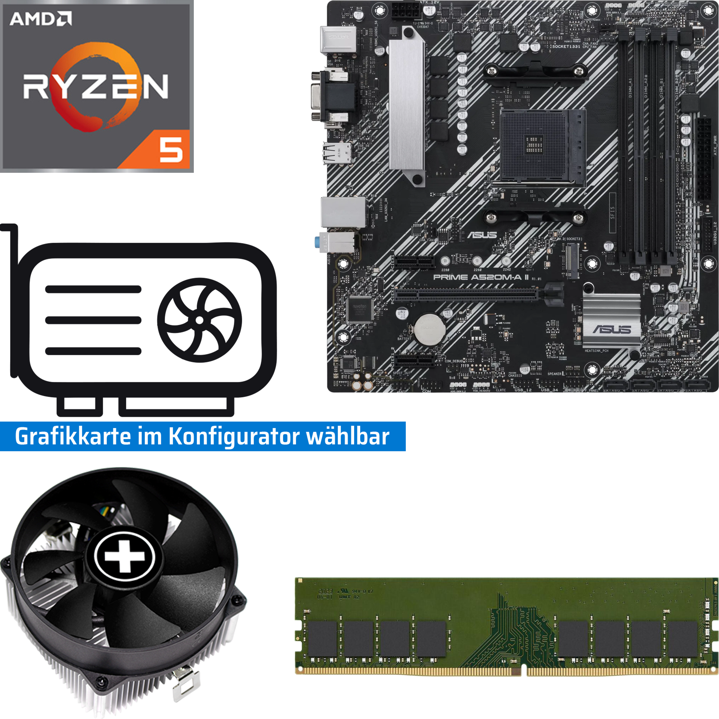 PC Aufrüstkit Entry Gaming PC AO273