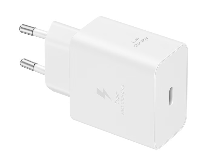 Samsung Schnellladeadapter EP-T4511 45 Watt Super Schnellladen 2.0, USB-C-Anschluss, Ohne Kabel