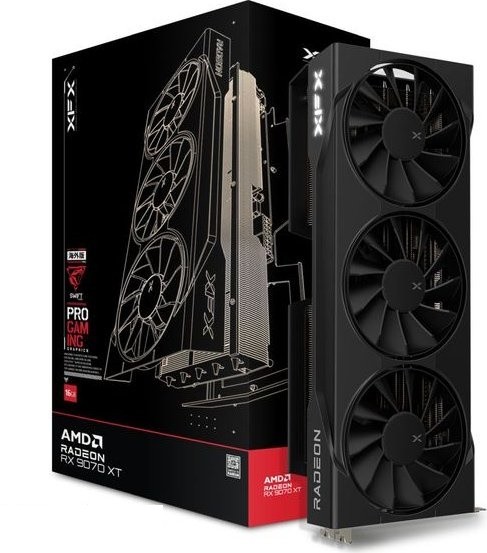 XFX Radeon RX 9070XT SWIFT Gaming 16GB - 16GB GDDR6, 1x HDMI, 3x DP