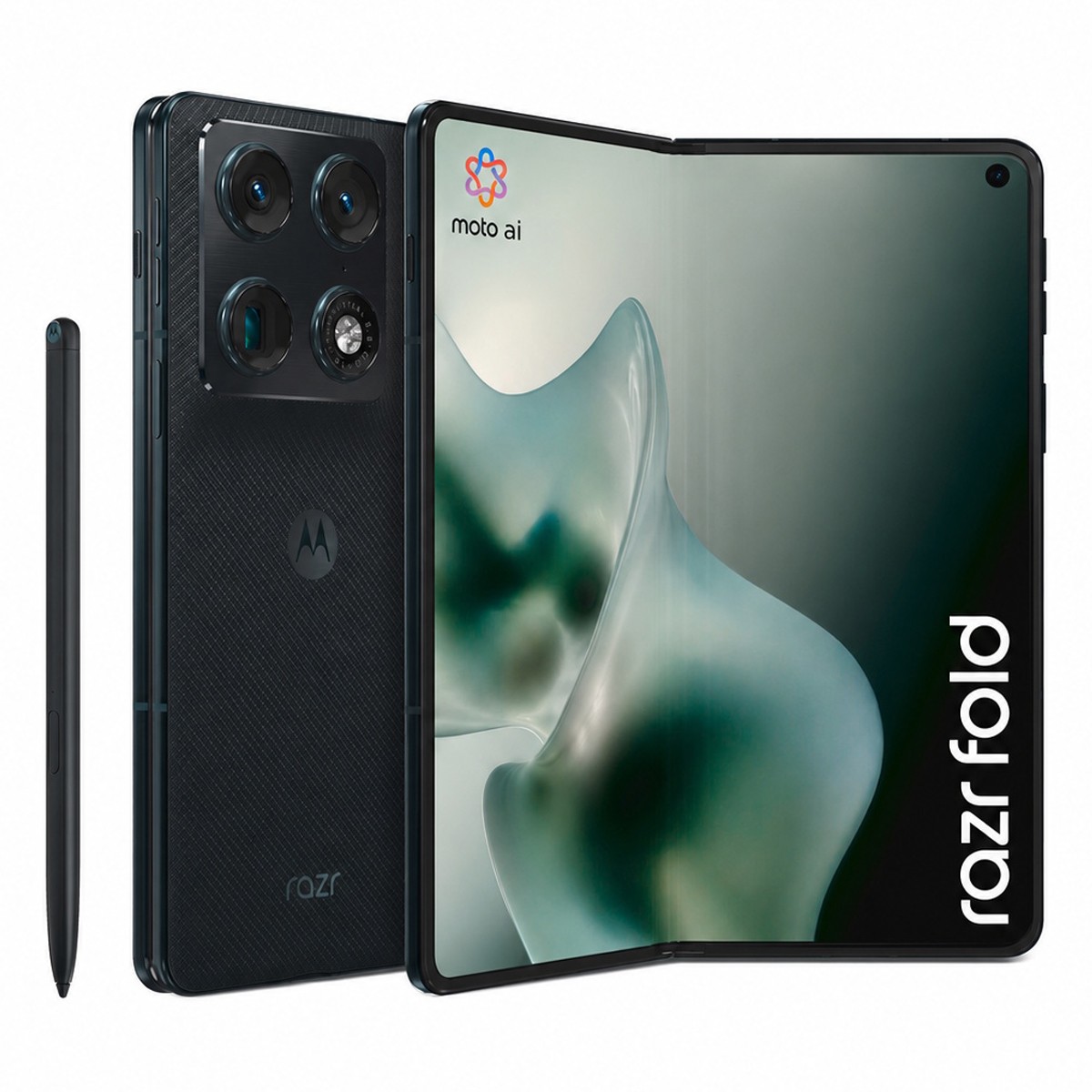 Motorola Razr Fold 512GB Blackened Blue 20,05cm (8,09") Haupt-Display, Android 16, 50MP Triple-Kamera