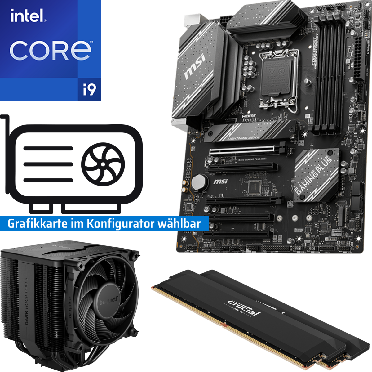 PC Aufrüstkit Entry Gaming PC IO134