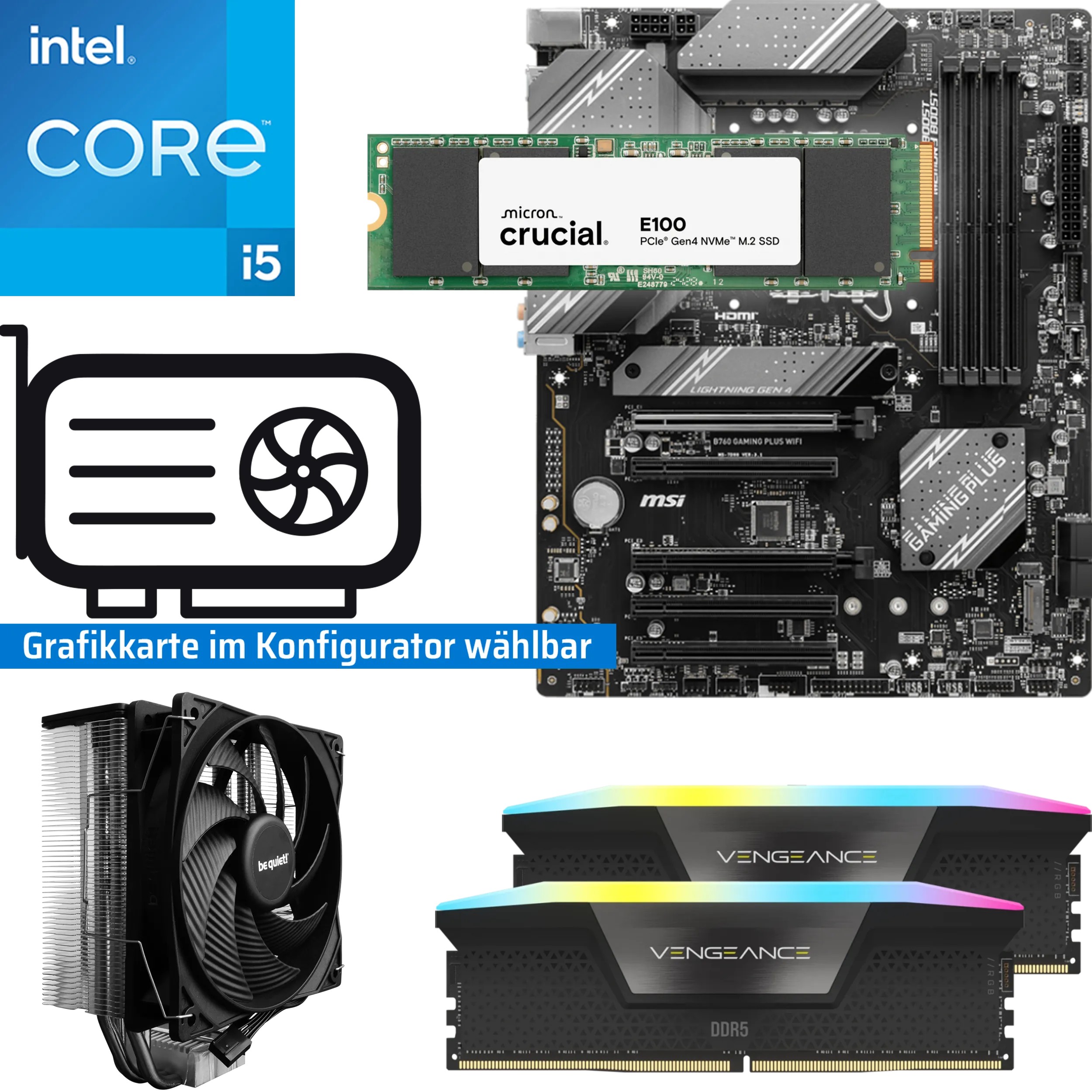 PC Aufrüstkit Entry Gaming PC IO135