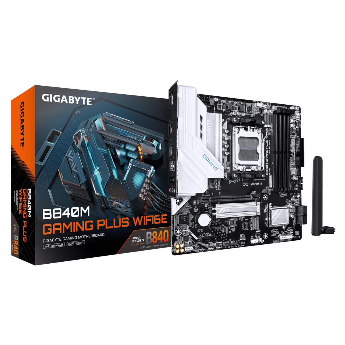 GIGABYTE B840M GAMING PLUS WIFI6E Mainboard Sockel AM5