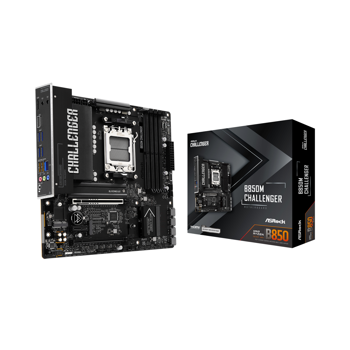 ASRock B850M Challenger Mainboard Sockel AM5