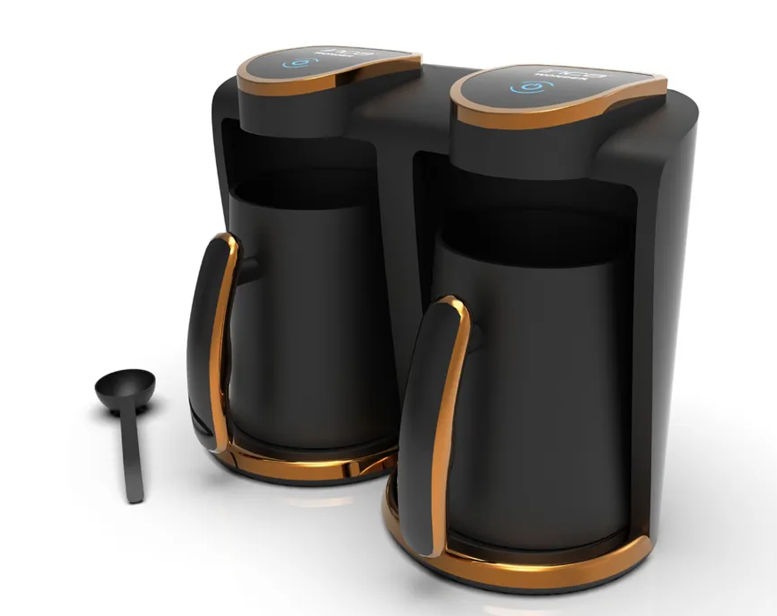 INCA Kaffeemaschine TURBO Wonder Serie Touch-Control Duo