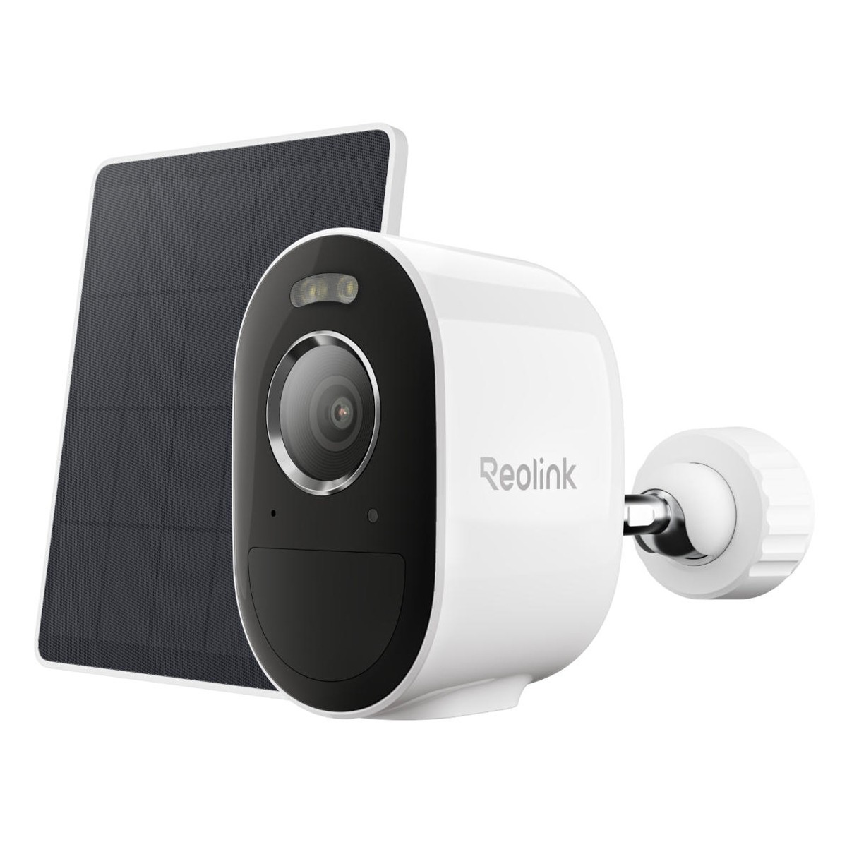 Reolink Argus Series B330 WLAN Kamera mit Solarpanel Lite 5MP (2880x1616), Akkubetrieb, IP65-Wetterschutz, Nachtsicht in Farbe, 