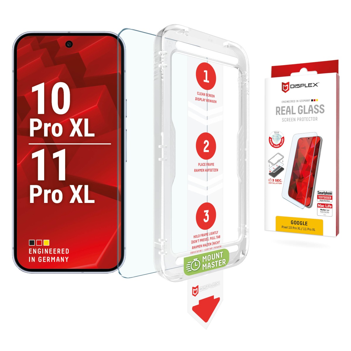 DISPLEX Real Glass MM Pixel 10 Pro XL/11 Pro XL