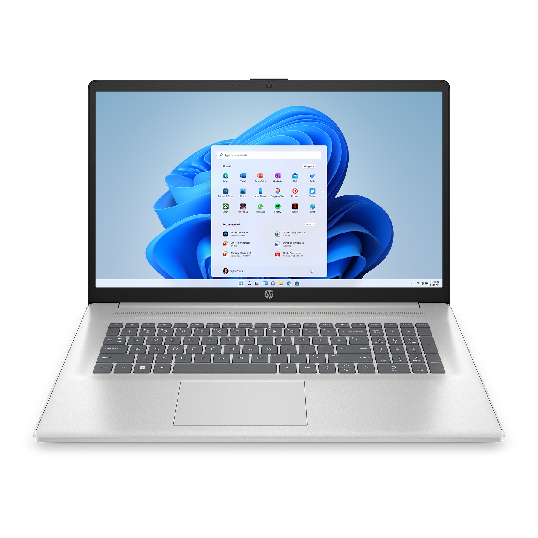 HP 17-cn3175ng 17,3" FHD IPS, Intel Core i7-1355U, 16GB RAM, 512GB SSD, Windows 11