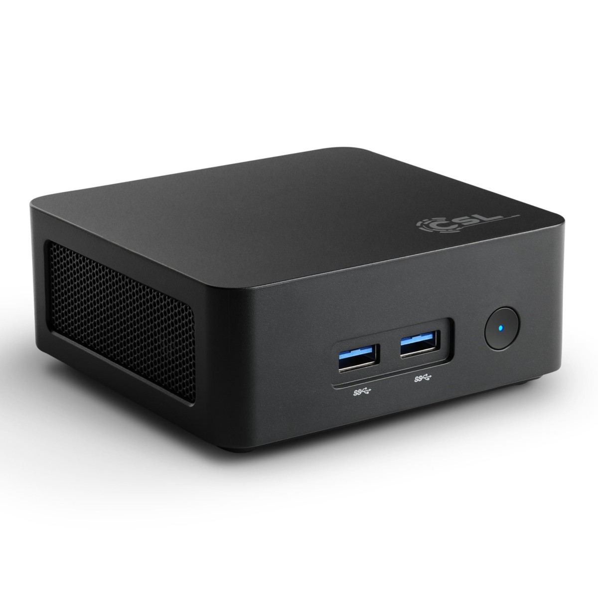 CSL Narrow Box Black Mini PC Intel® Processor N150, 16GB DDR4 RAM, 500GB M.2 NVMe SSD, Intel UHD Grafik, Windows 11 Pro