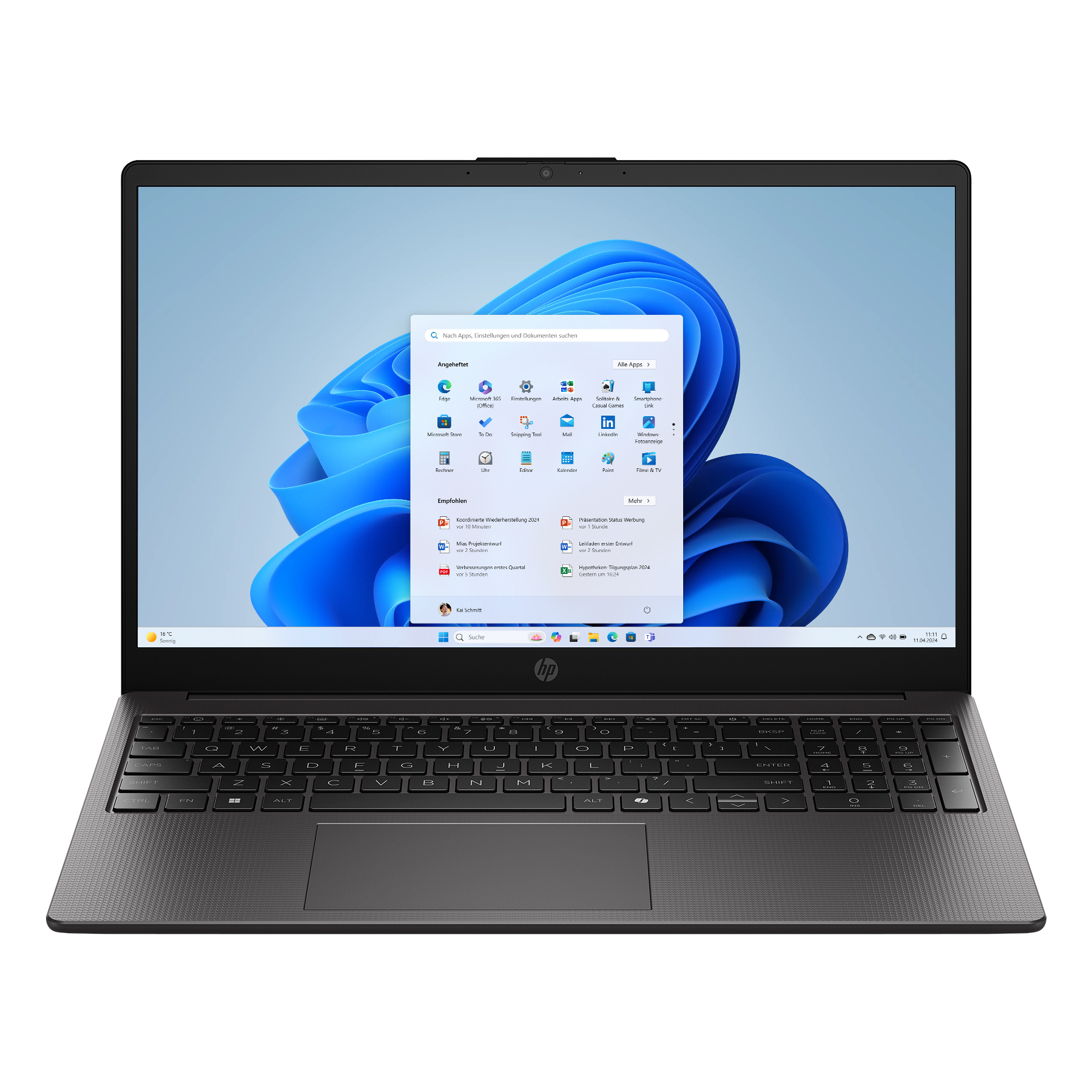 HP 255R G10 C8TH1ES + Care Pack 3 Jahre mit ActiveCare & Vor-Ort 15,6" FHD IPS, AMD Ryzen 7 7735U, 16GB RAM, 512GB SSD, Windows 