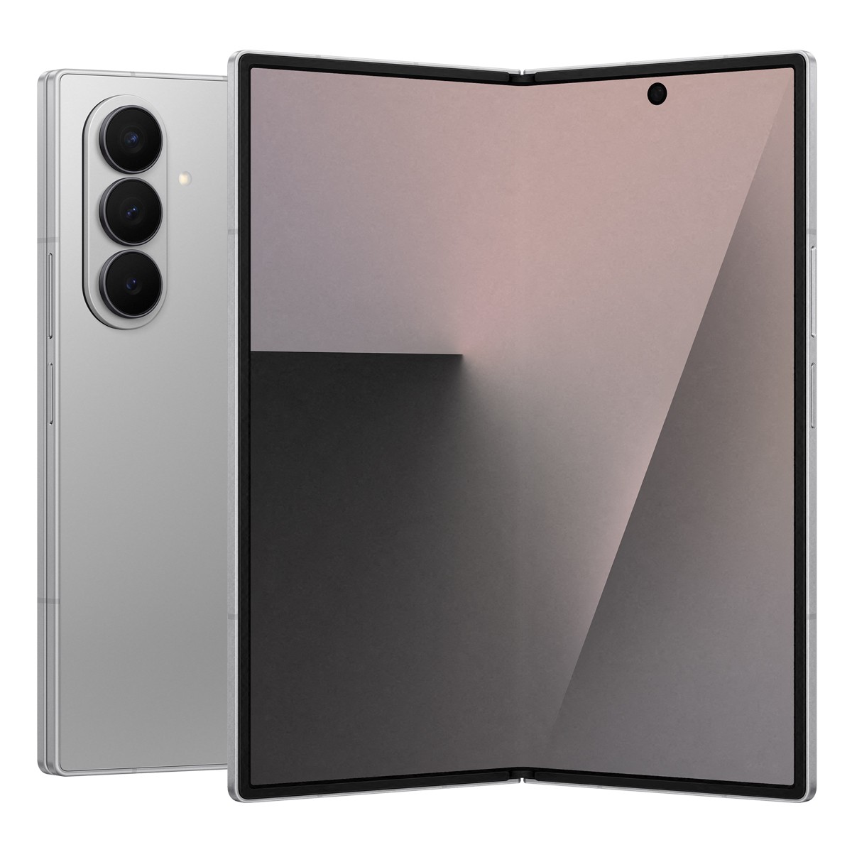 Samsung Galaxy Z Fold7 256GB Silver Shadow EU 20,31cm (8,0") OLED Display, Android 16, Triple-Kamera, Faltbar