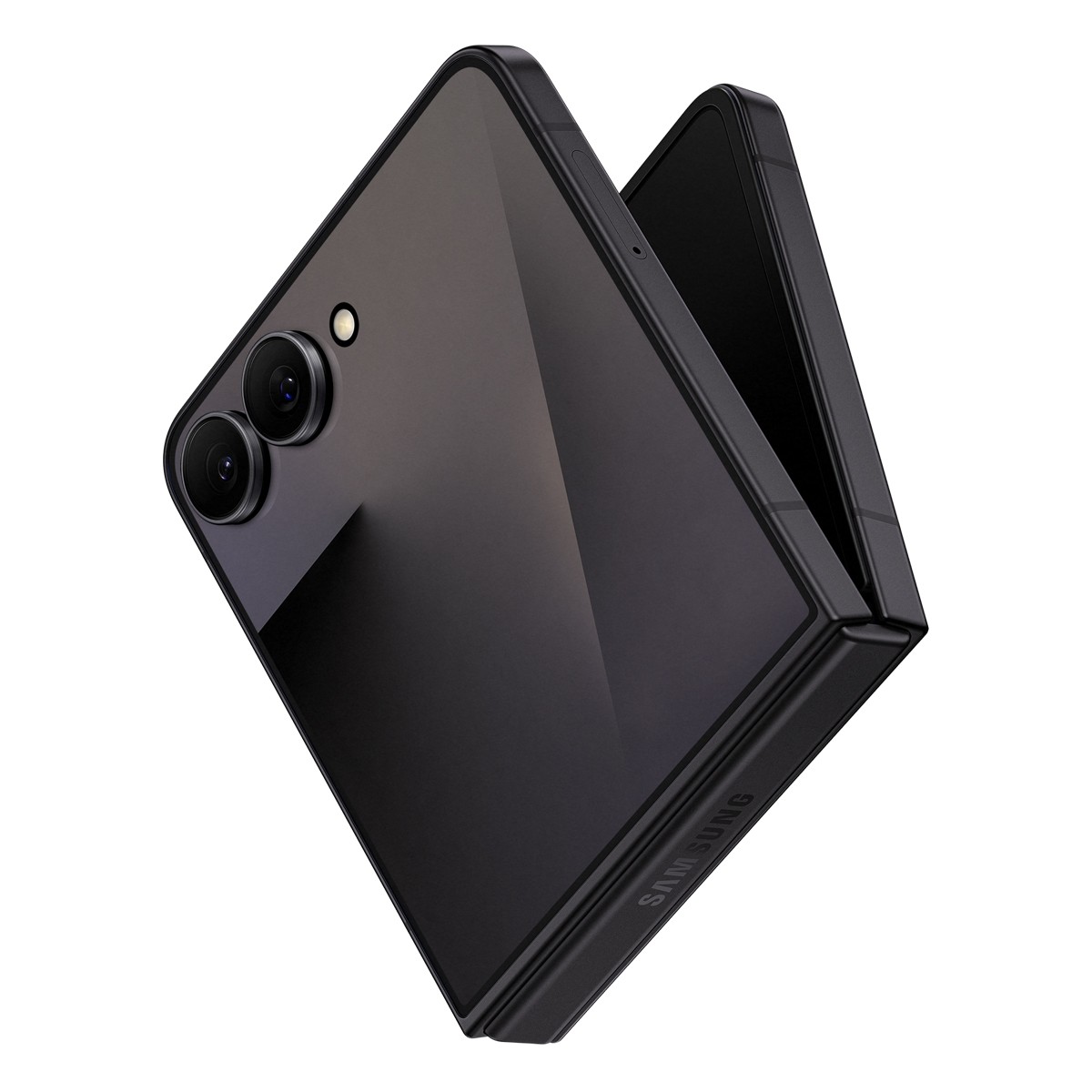 Samsung Galaxy Z Flip7 256GB Jetblack EU 17,41cm (6,9") OLED Display, Android 16, Dual-Kamera, Faltbar