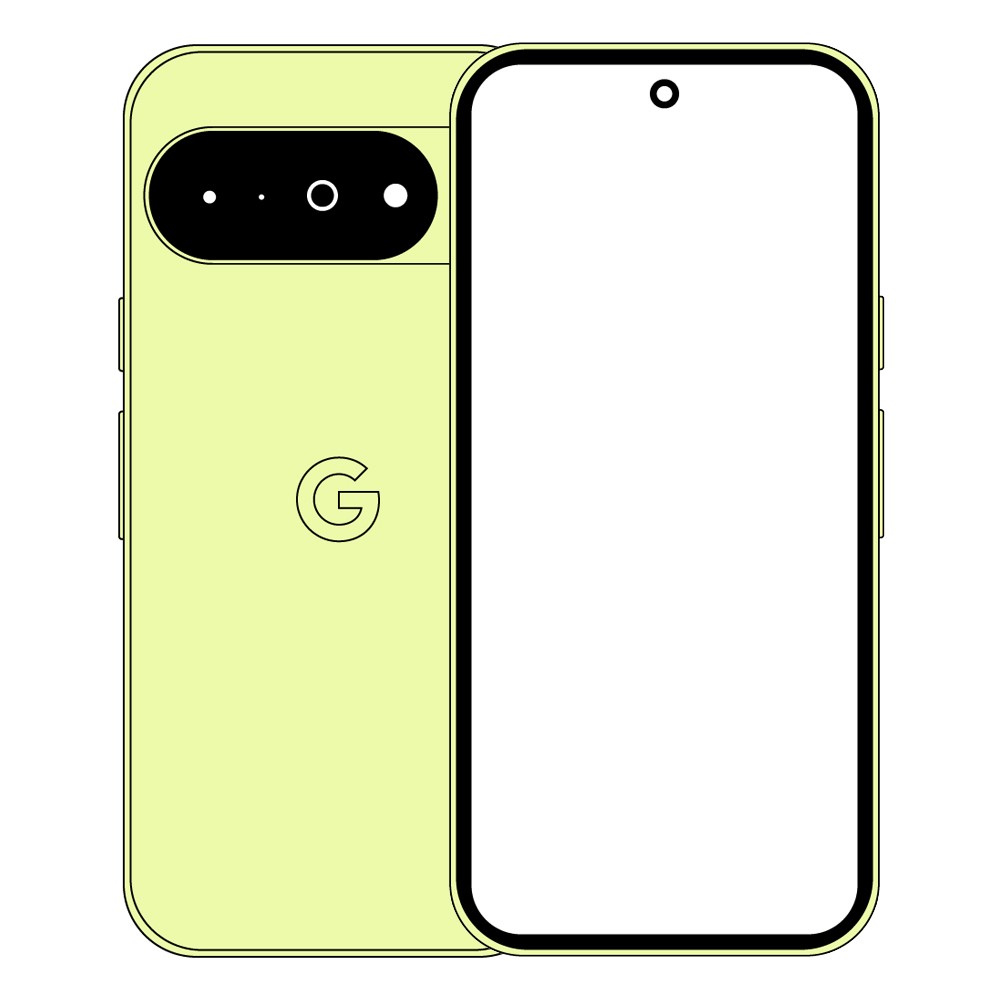 Google Pixel 10 256GB Lemongrass 16cm (6,3") OLED Display, Android 16 / Pixel UI, 48MP Triple-Kamera