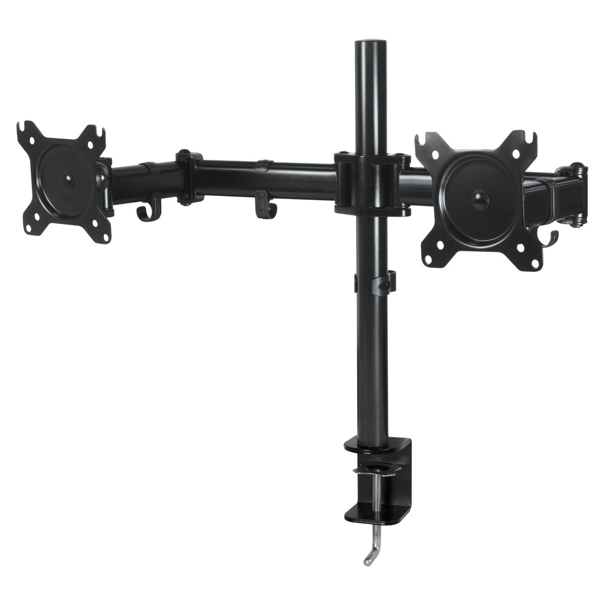 ARCTIC Z2 Basic Zweifach-Monitorarm - 13 bis 27 Zoll, 15° Neigung, 360° Rotation, Kabelmanagement