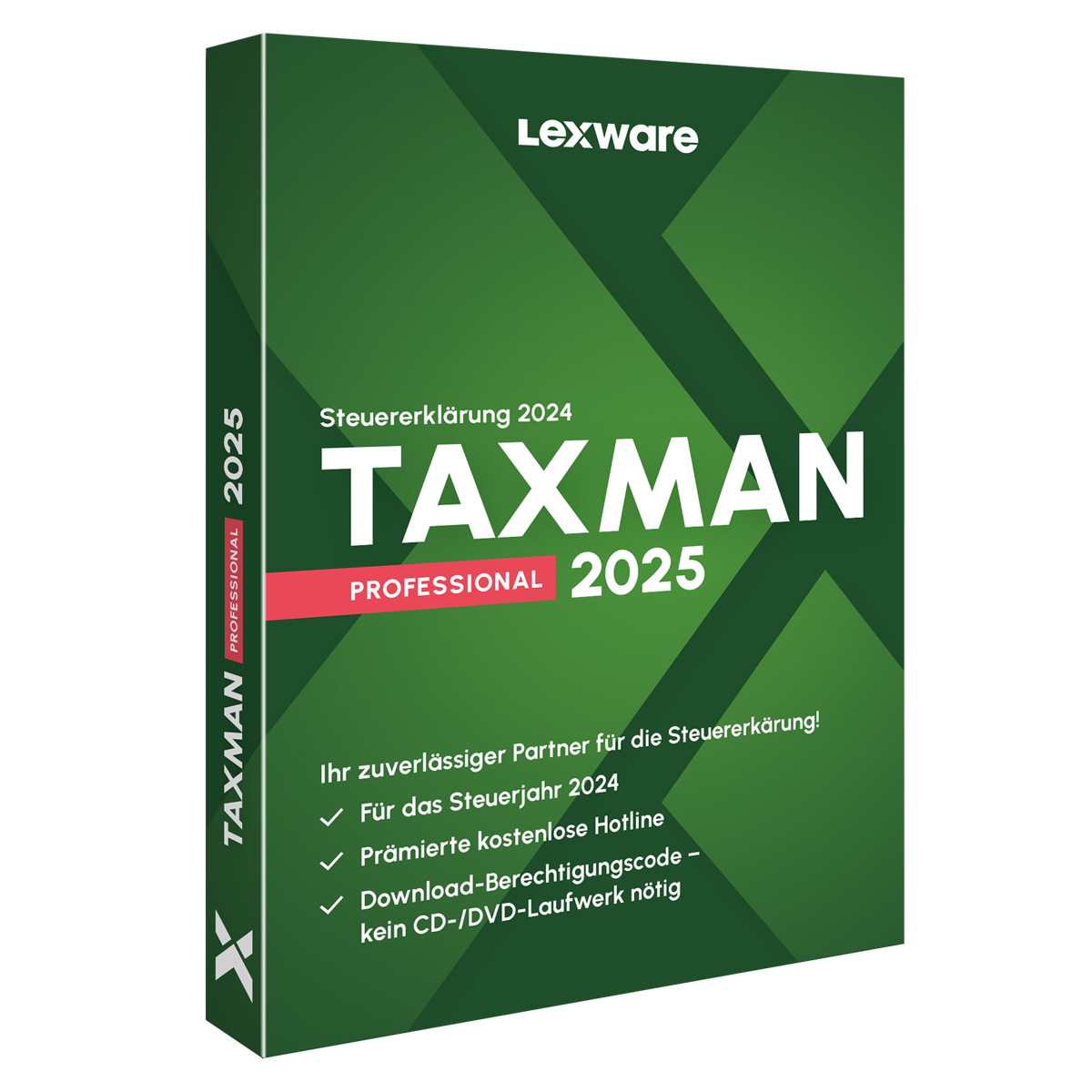 TAXMAN professional 2025 (1-Platz Lizenz)