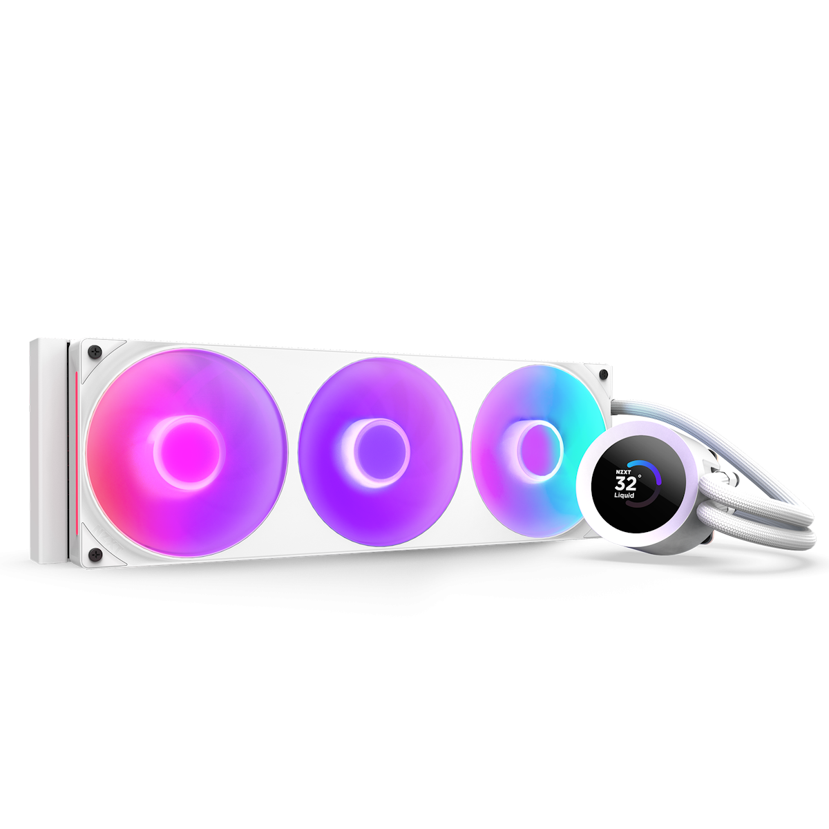 NZXT Kraken Plus 360 V2 RGB weiß | AiO-Wasserkühlung
