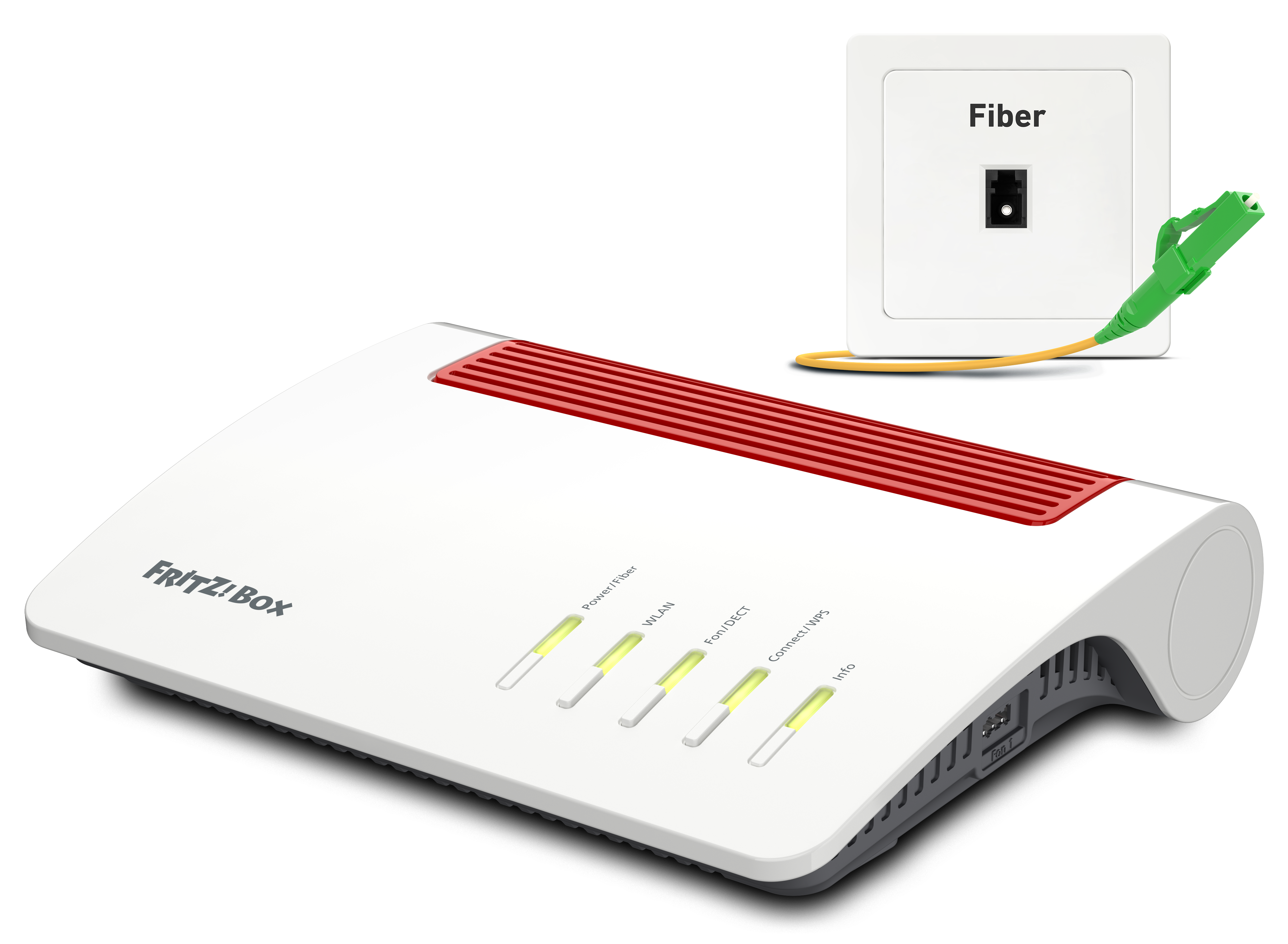 FRITZ!Box 5590 Fiber | Router für einen Glasfaseranschluss (Wi-Fi 6, bis 2.400 MBit/s (5 GHz)