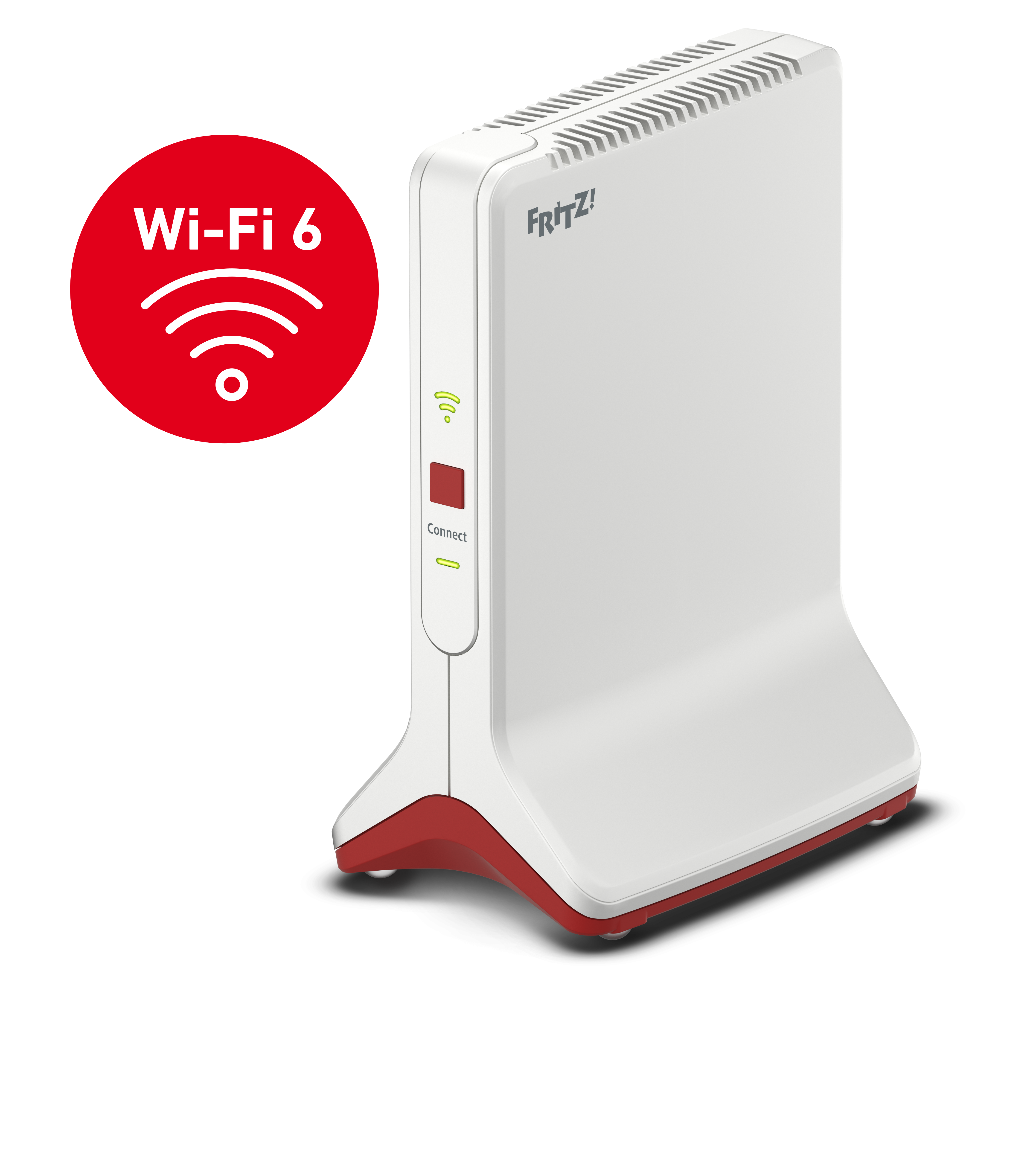 FRITZ!Repeater 6000 (WiFi 6 Repeater mit drei Funkeinheiten: 5 GHz (2 x bis zu 2.400 MBit/s)