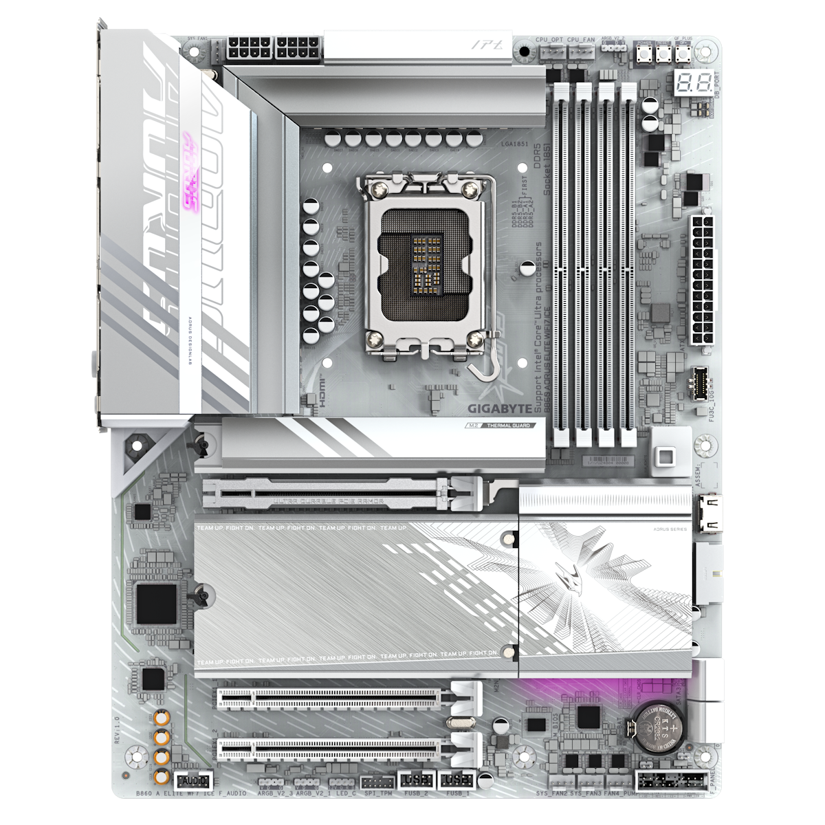 GIGABYTE B860 A ELITE WF7 ICE Mainboard