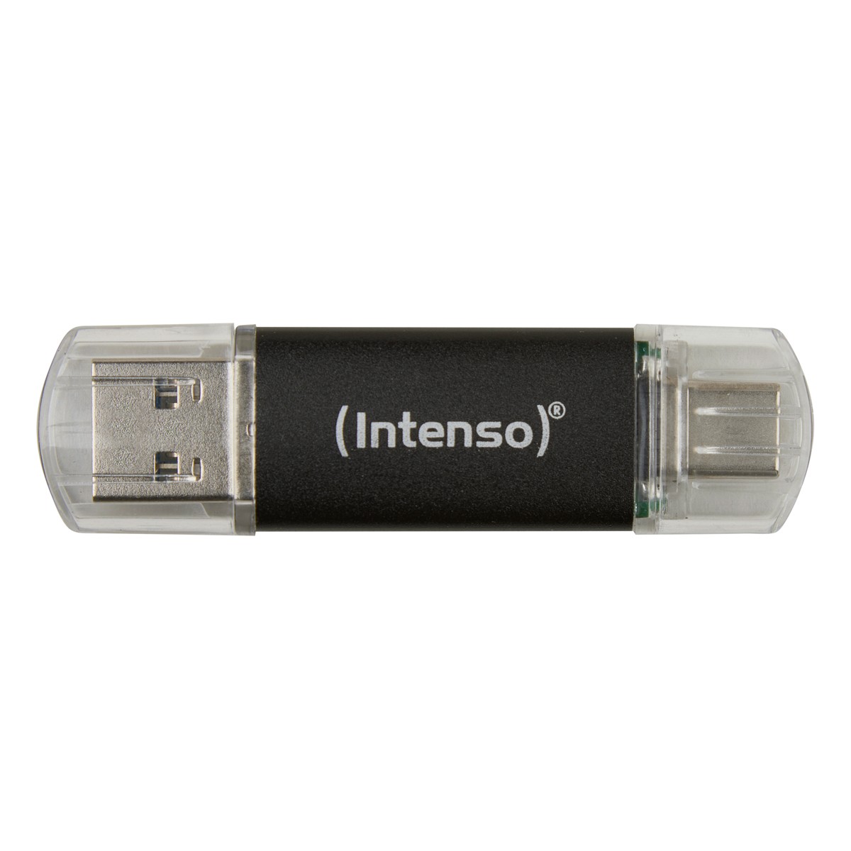 Intenso Twist Line Typ-A/Typ-C 256GB USB-Stick Mit Schutzkappe, bis zu 70 MB/s, USB 3.2 Gen 1x1 (5 Gbit/s)