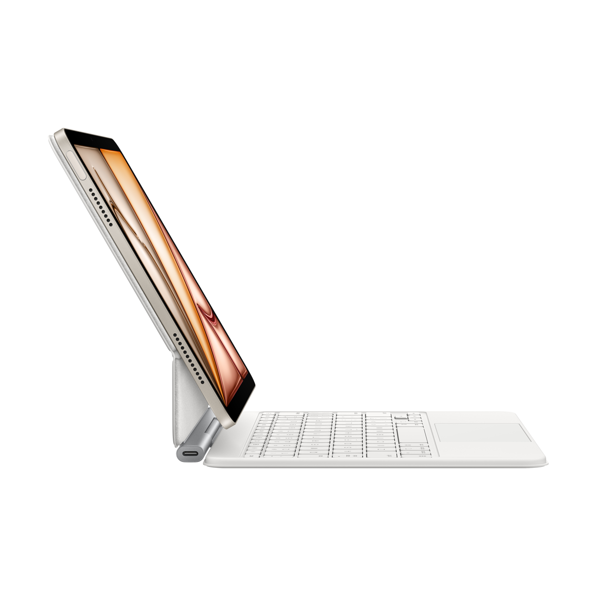 Apple Magic Keyboard iPad Air 11 M4 / M3 weiß deutsch