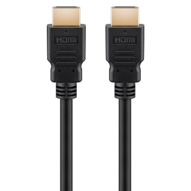 Goobay HDMI 2.1 Kabel - Ultra High-Speed mit Ethernet, 1,0m