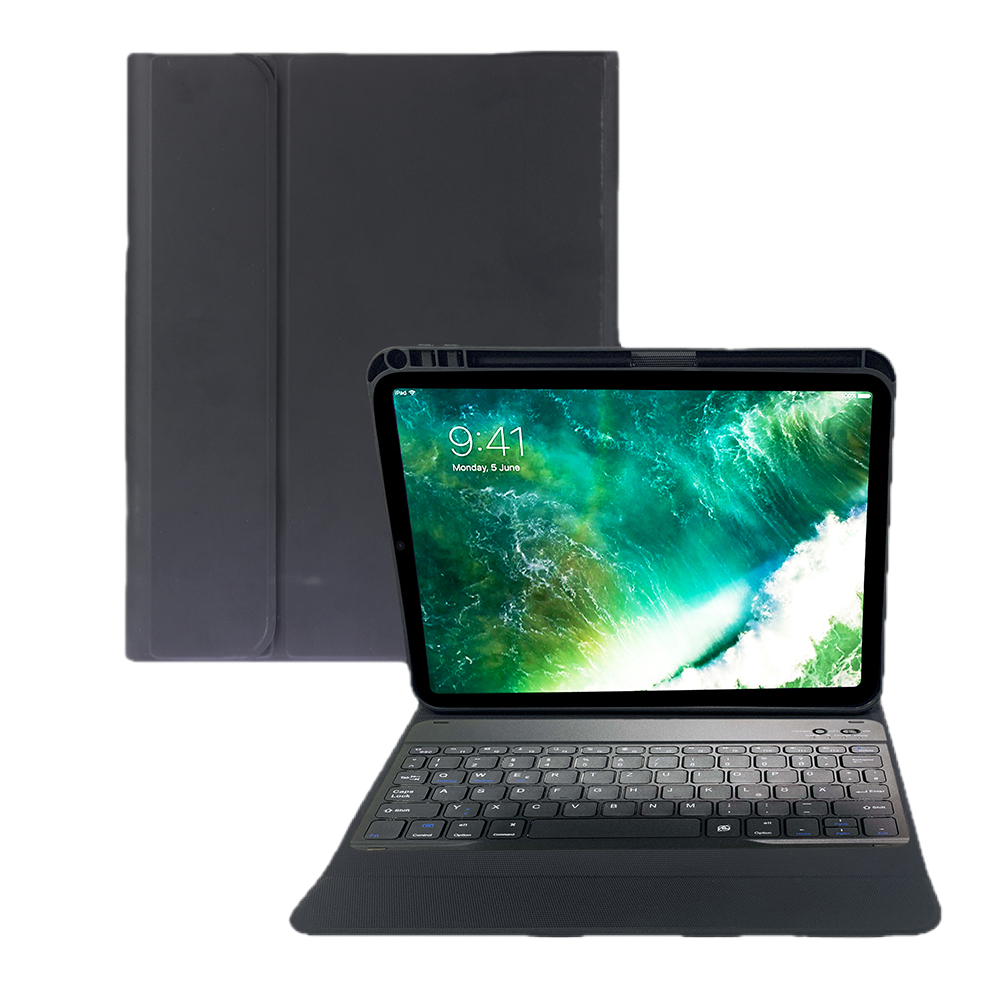 Deqster Slim Combo Keyboard für iPad 10.9" (10.Gen.) Abnehmbare Bluetooth-Tastatur