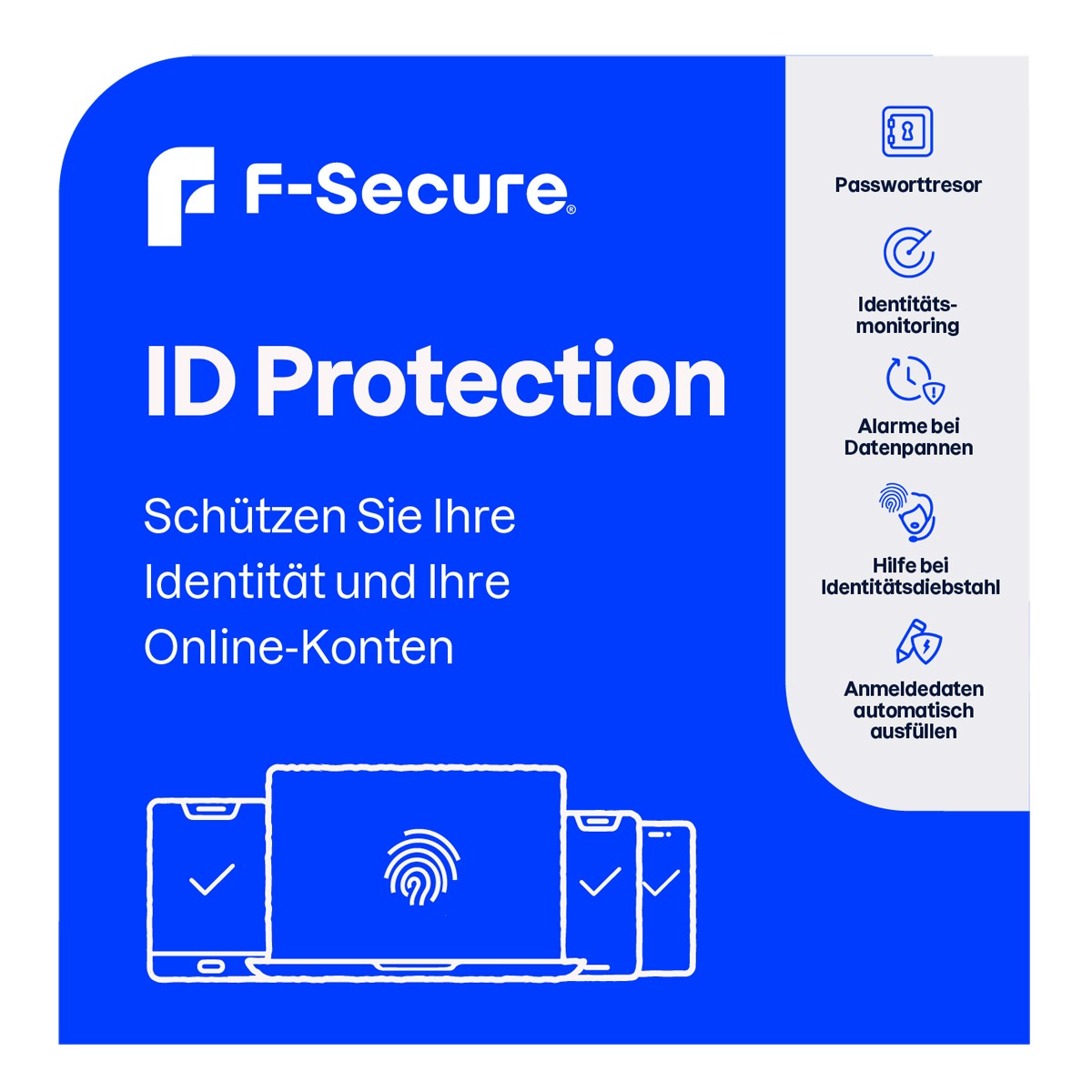 F-Secure ID Protection [5 Geräte - 1 Jahr]