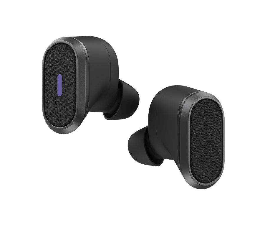 Logitech Zone True Wireless Bluetooth Earbuds Geräuschunterdrückendes Mikrofon, ANC, Austauschbare Ohr-Gelkissen, Incl. Bluetoot