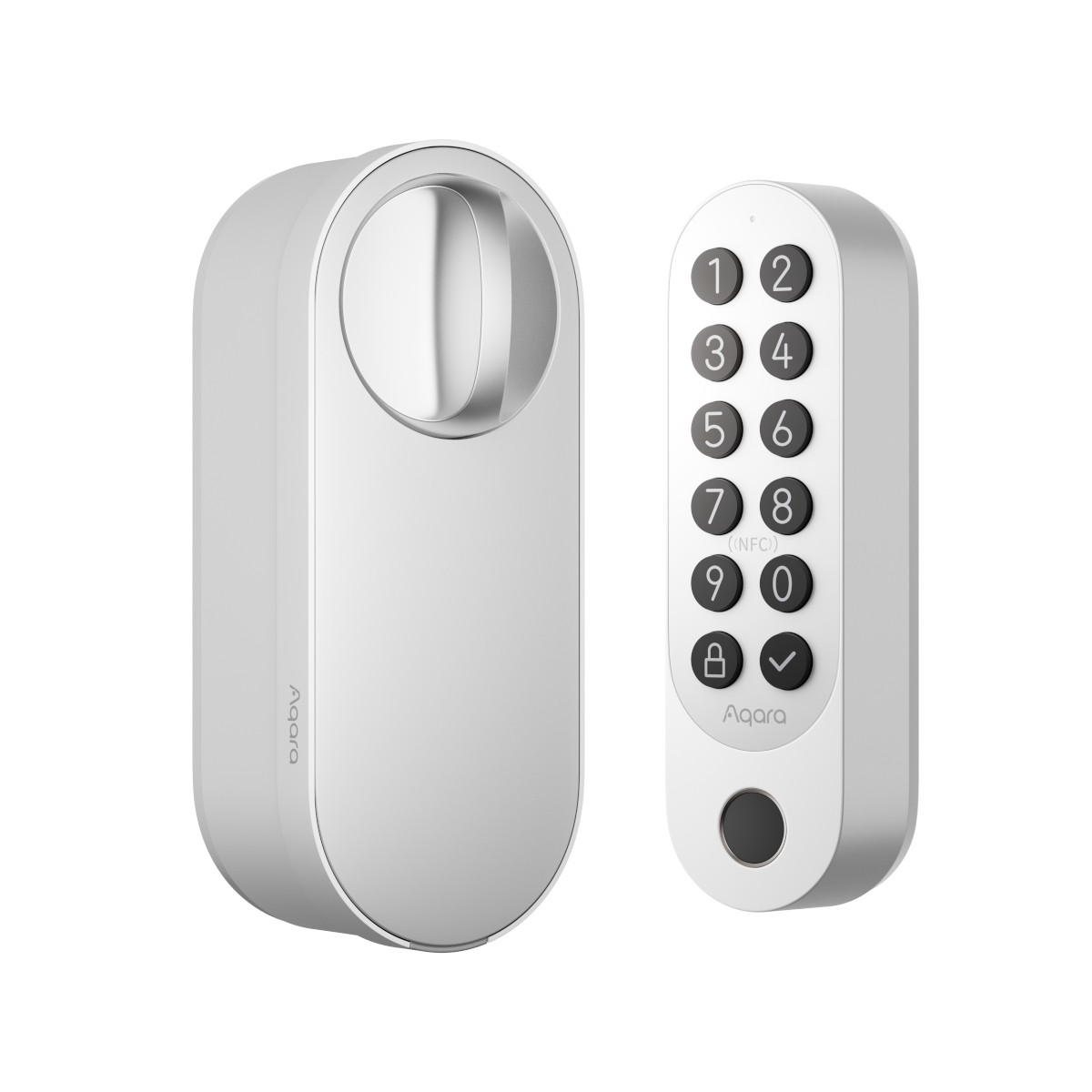 Aqara Smart Lock U200 (White) smartes Türschloss mit verschiedenen Entriegelungsmethoden