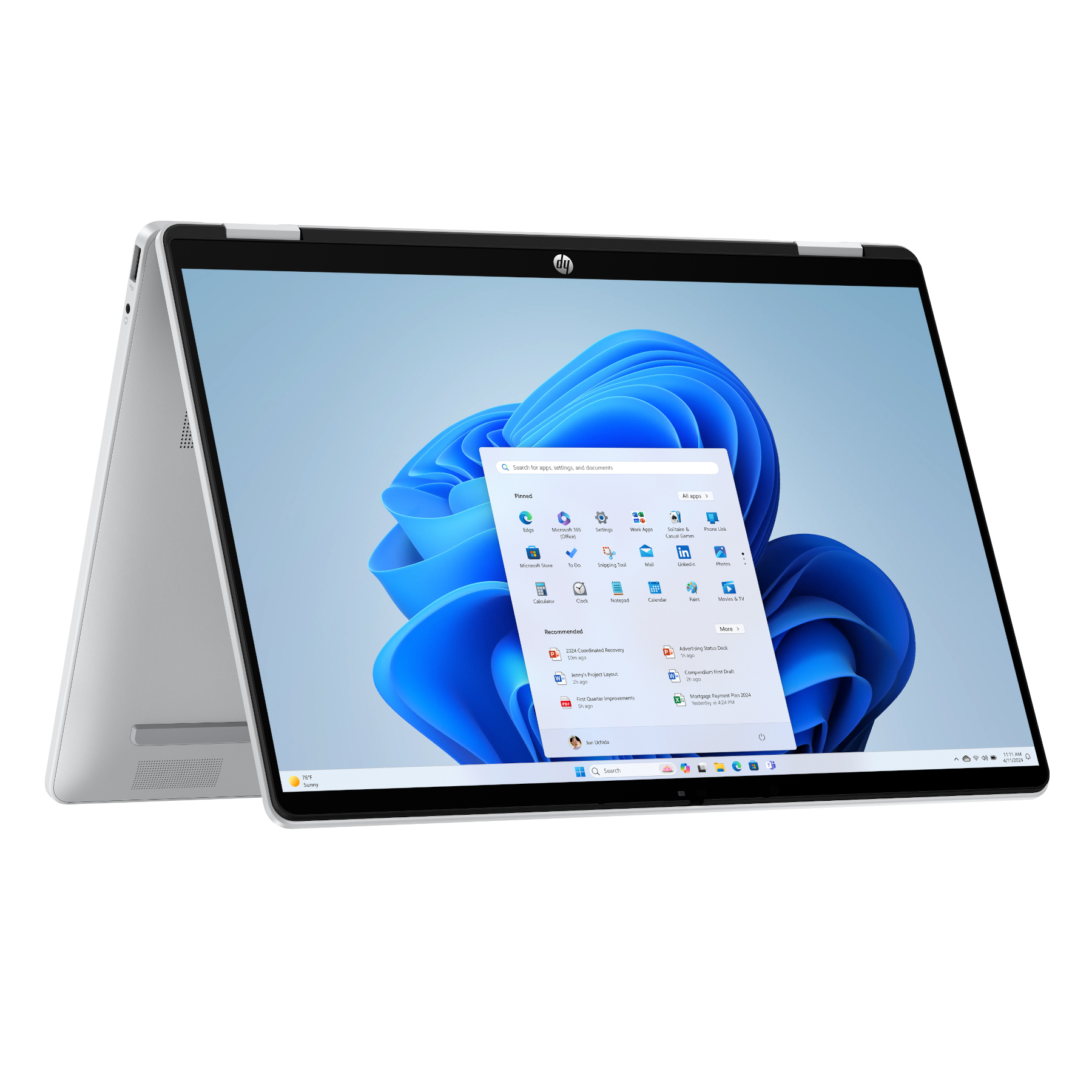 HP OmniBook 5 Flip 14-fp0132ng 14,0" WUXGA IPS 300 Nits, Intel Core 3 100U, 8GB RAM, 512GB SSD, Windows 11