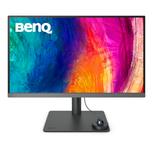 BenQ PD2706U Office Monitor - Höhenverstellung, Pivot, USB-C KVM Switch enthalten