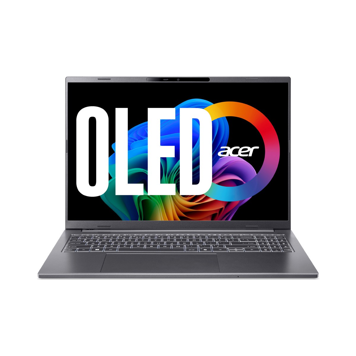 Acer Aspire 16 AI OLED (A16-61M-R0G4) - Int. (QWERTY) Keyboard 16,0" WUXGA, OLED, Ryzen AI R5-340 (50 TOPS), 16GB RAM, 512GB SSD