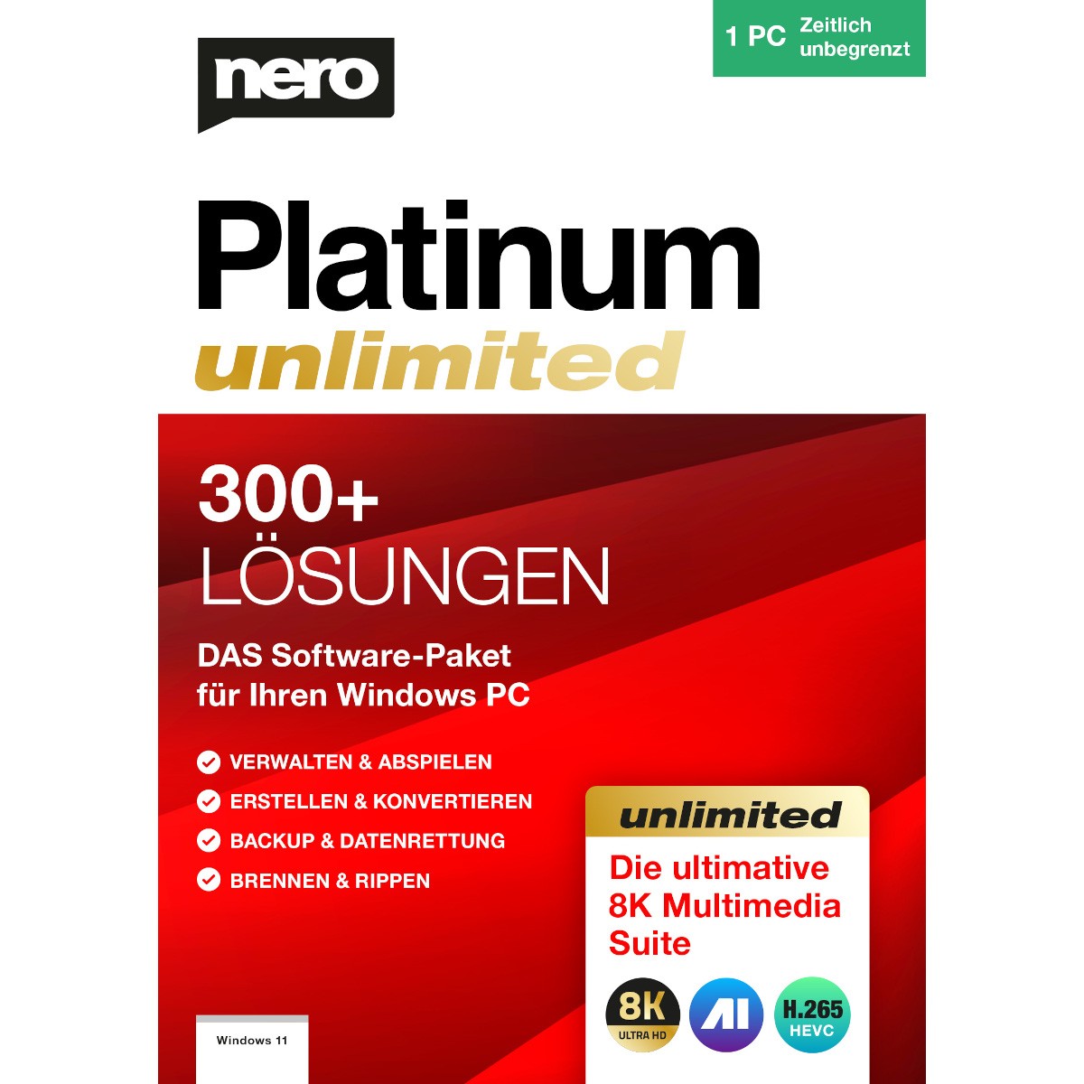 Nero Platinum Unlimited