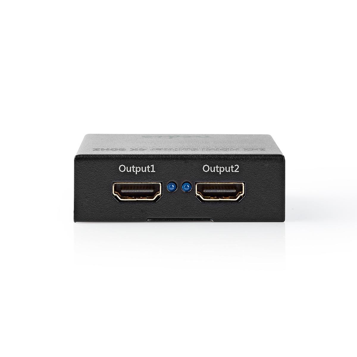 Nedis HDMI Splitter 2-Port HDMI™ Eingang 2x HDMI 4K@60Hz